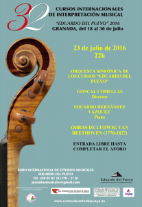 23 julio orquesta sinfonica Eduardo del Pueyo 2016